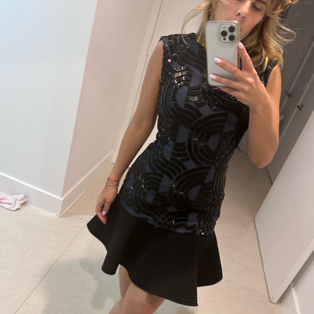 David Koma evening midi dress